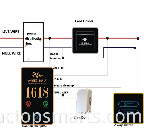 Hotel Doorplate Wiring Diagram